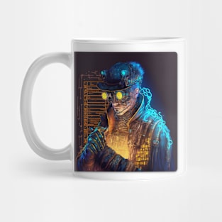 Steampunk Coder - V2 - A fusion of old and new technology Mug